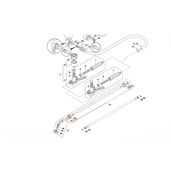 STIHL  Nakrętka kołpakowa 4247 503 0200